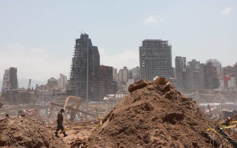 Beirut after the 2020 explosion