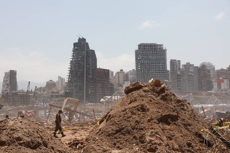Beirut after the 2020 explosion